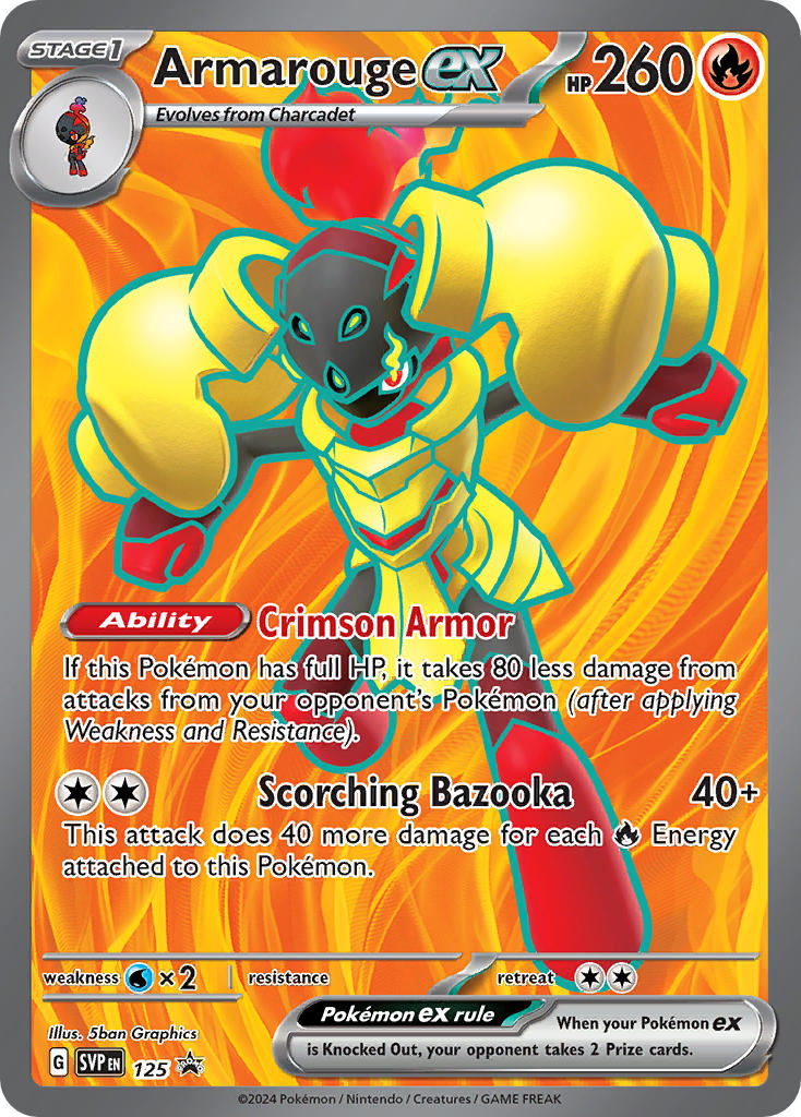 Armarouge ex - SV Black Star Promos (Promo) [SVP-125] English / Near Mint / Normal