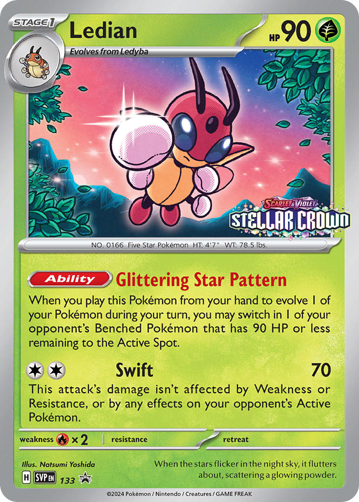Ledian - SV Black Star Promos (Promo) [SVP-133] English / Near Mint / Normal