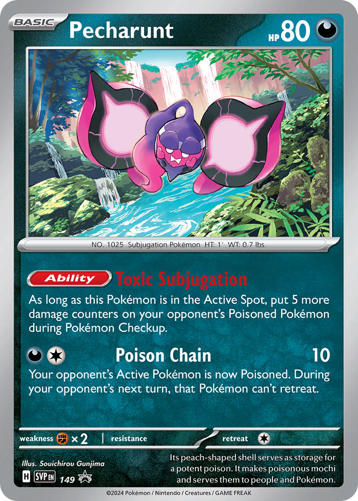 Pecharunt⁣ - SV Black Star Promos⁣ (Promo)⁣ [149]