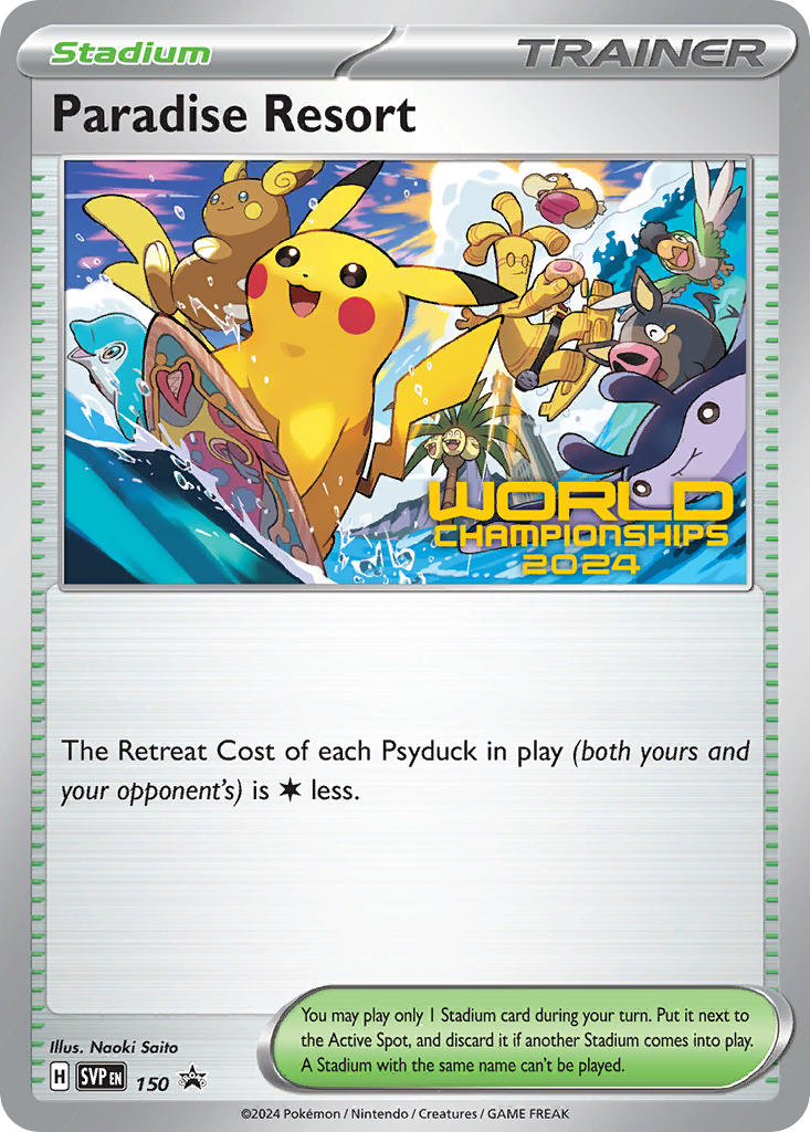Paradise Resort - SV Black Star Promos (Promo) [SVP-150] English / Near Mint / Normal