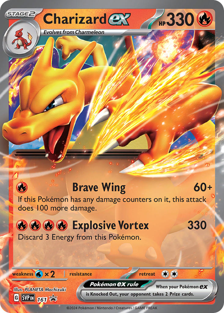 Charizard ex⁣ - SV Black Star Promos⁣ (Promo)⁣ [161] English / Near Mint / Normal