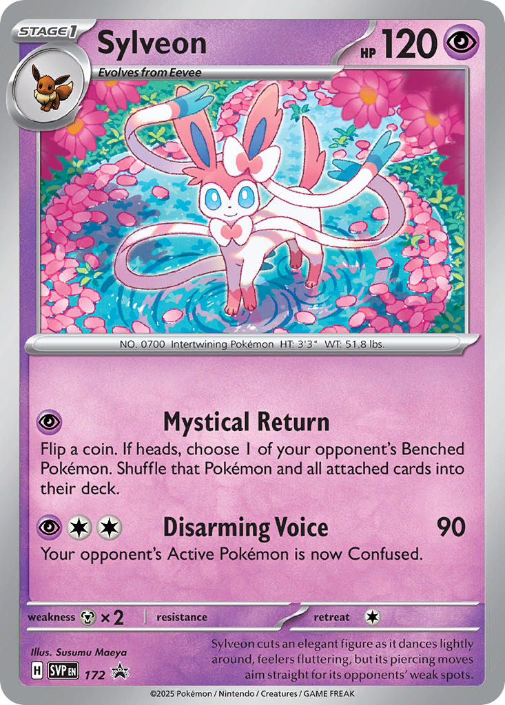 Sylveon⁣ - SV Black Star Promos⁣ (Promo)⁣ [172] English / Near Mint / Normal