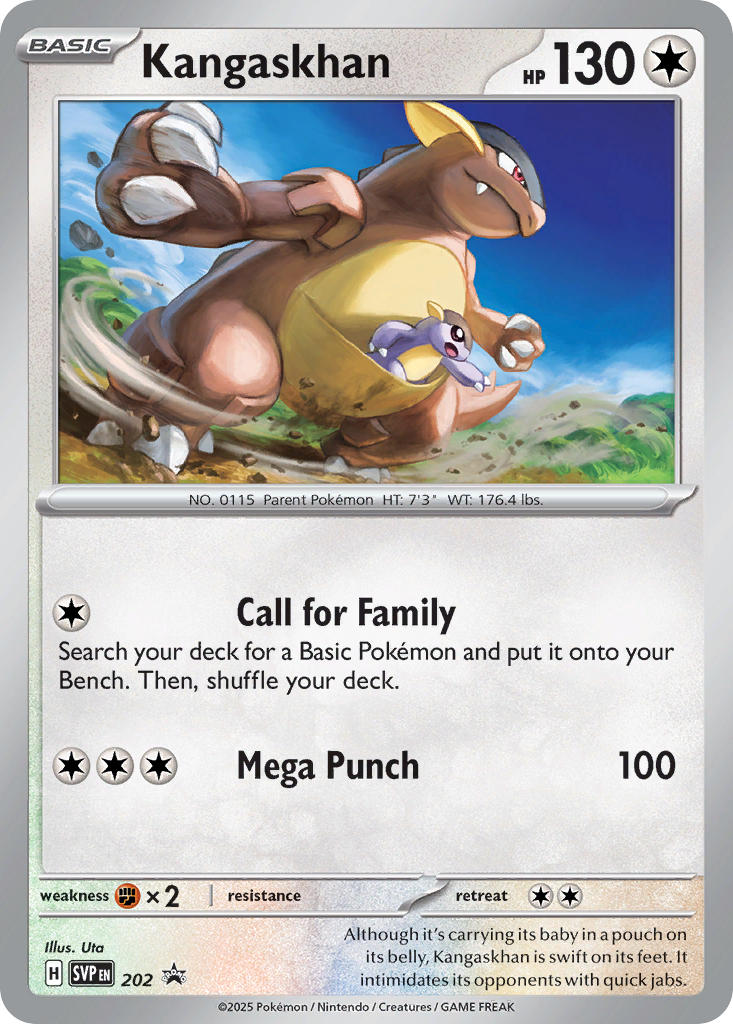Kangaskhan⁣ - SV Black Star Promos⁣ (Promo)⁣ [202] English / Near Mint / Normal