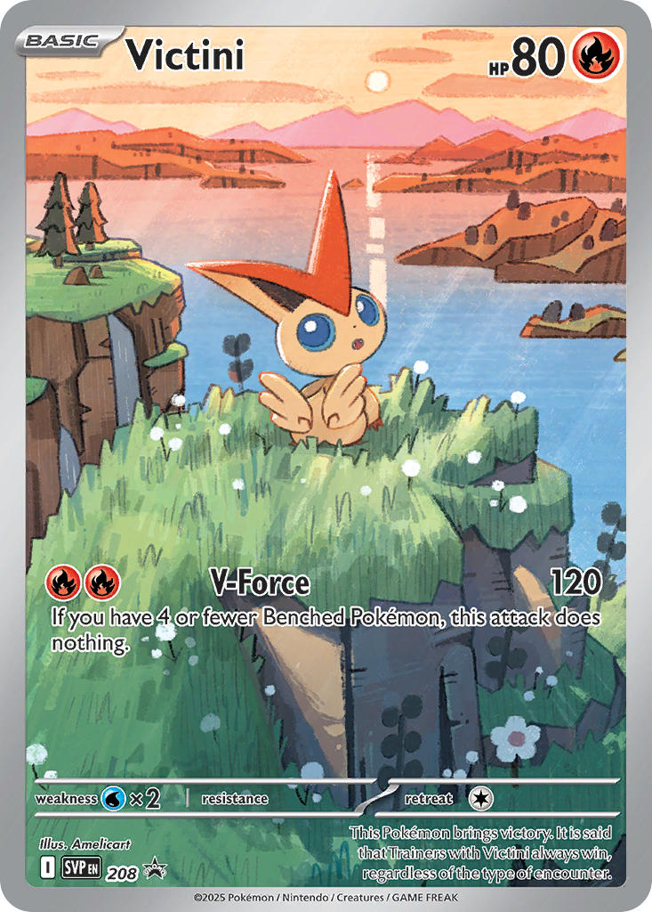 Victini - SV Black Star Promos (Promo) [SVP-208] English / Near Mint / Normal