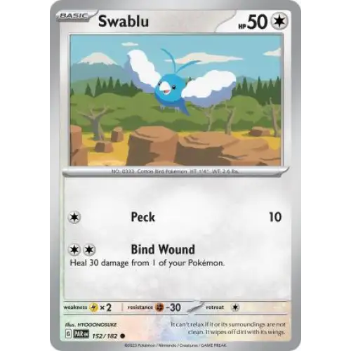 Swablu - 152/182 - Enkeltkort