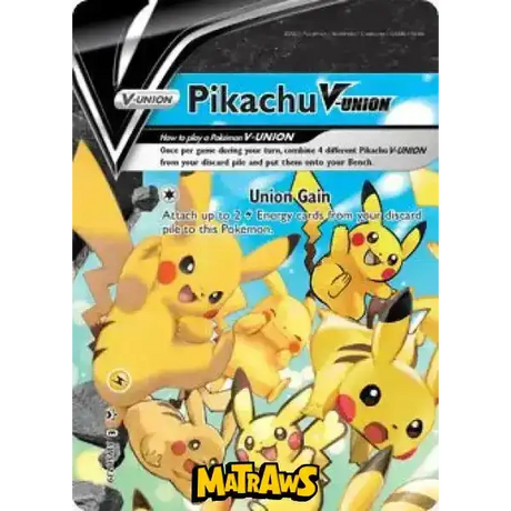 (SWSH139) Pikachu V-UNION - Promo (Top-Left) Enkeltkort SWSH Promos 