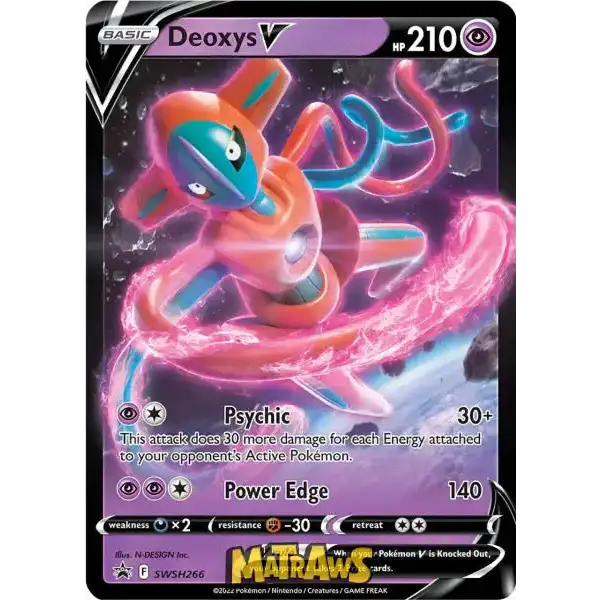 (SWSH266) Deoxys V - Promo Enkeltkort SWSH Promos 