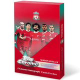 Topps Chrome: Fodboldkort - Liverpool 2023/24 - Hobby Box