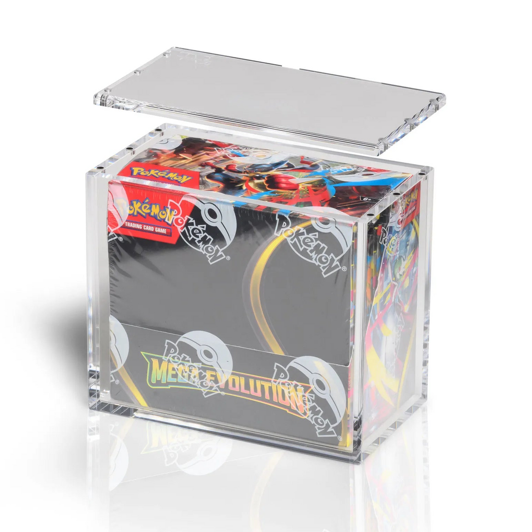 The Acrylic Box Pokémon Booster Box Display Case