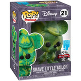 Funko POP! - Art Series: Disney: Brave Little Tailor (Mickey Mouse) #21 (inkl. Hard Acrylic Box)