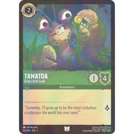 Tamatoa - Drab Little Crab - Foil (Uncommon) - 92/204