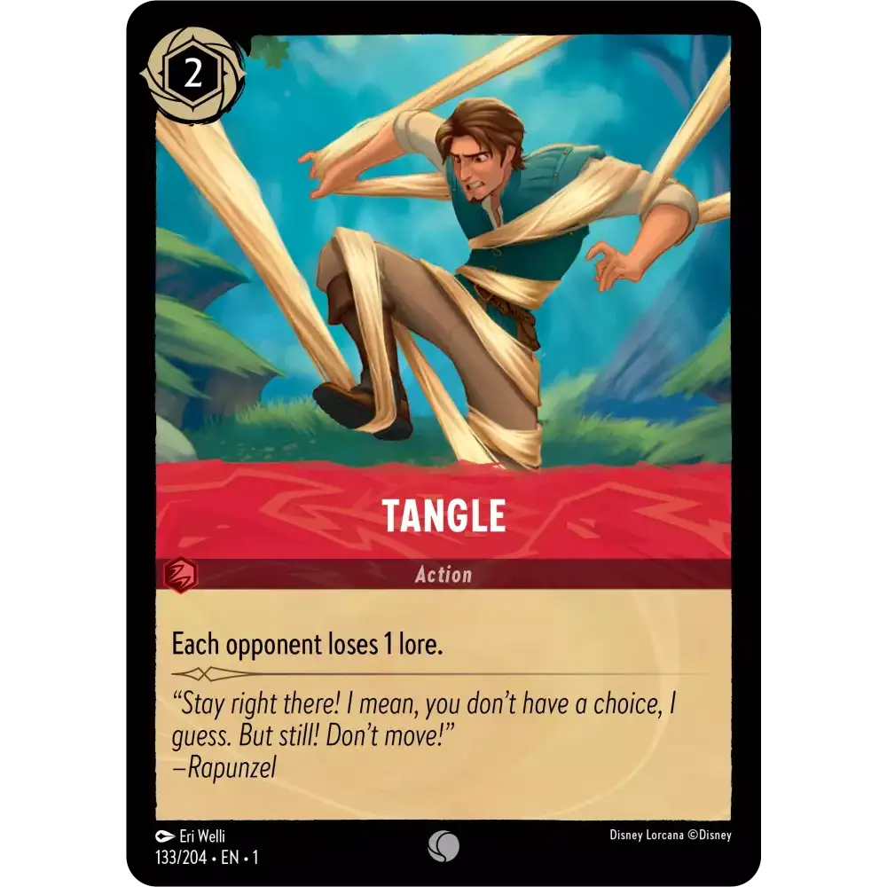 Tangle (Common) - 133/204 - Disney Lorcana Singles