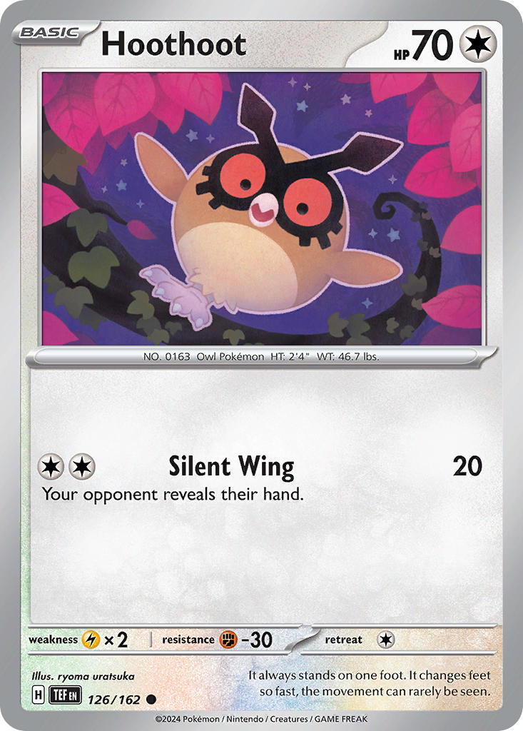 Hoothoot⁣ - Temporal Forces⁣ (Common)⁣ [126]