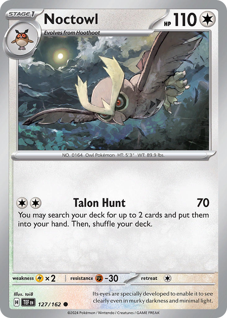 Noctowl⁣ - Temporal Forces⁣ (Common)⁣ [127]