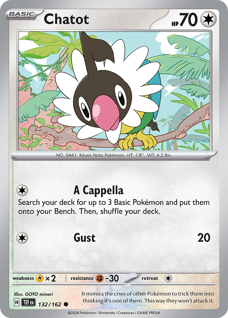 Chatot⁣ - Temporal Forces⁣ (Common)⁣ [132]