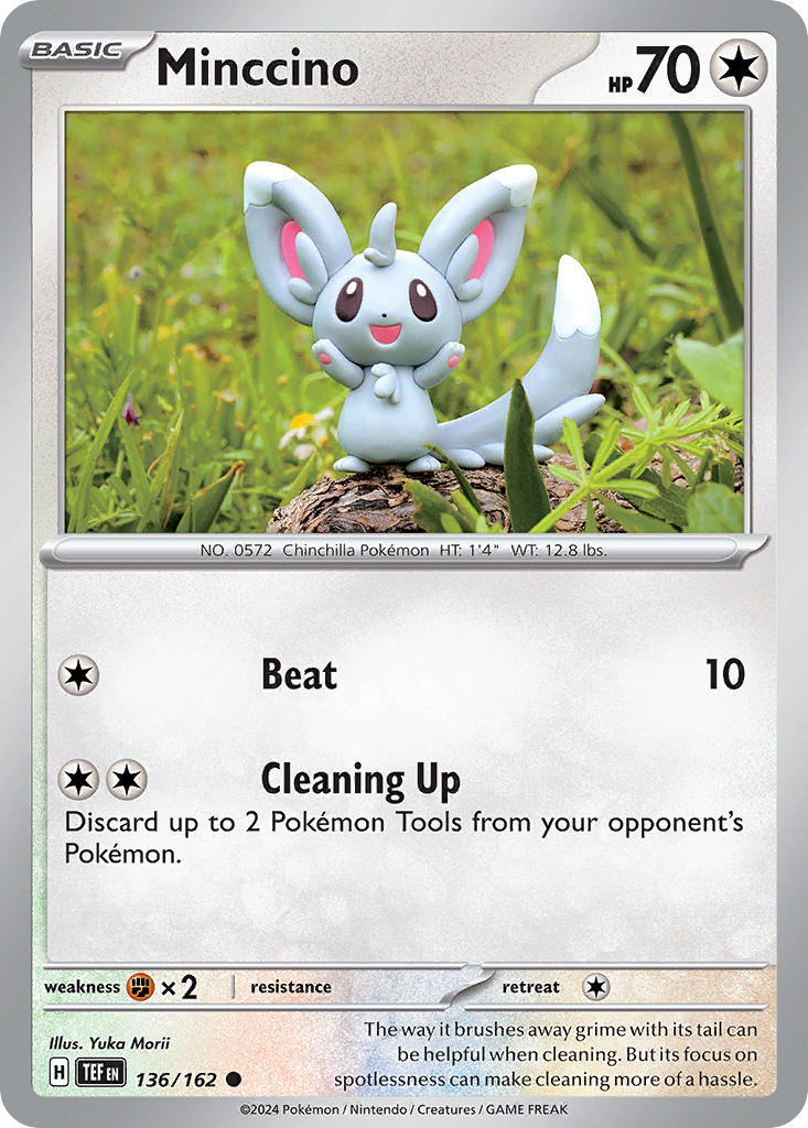 Minccino⁣ - Temporal Forces⁣ (Common)⁣ [136]
