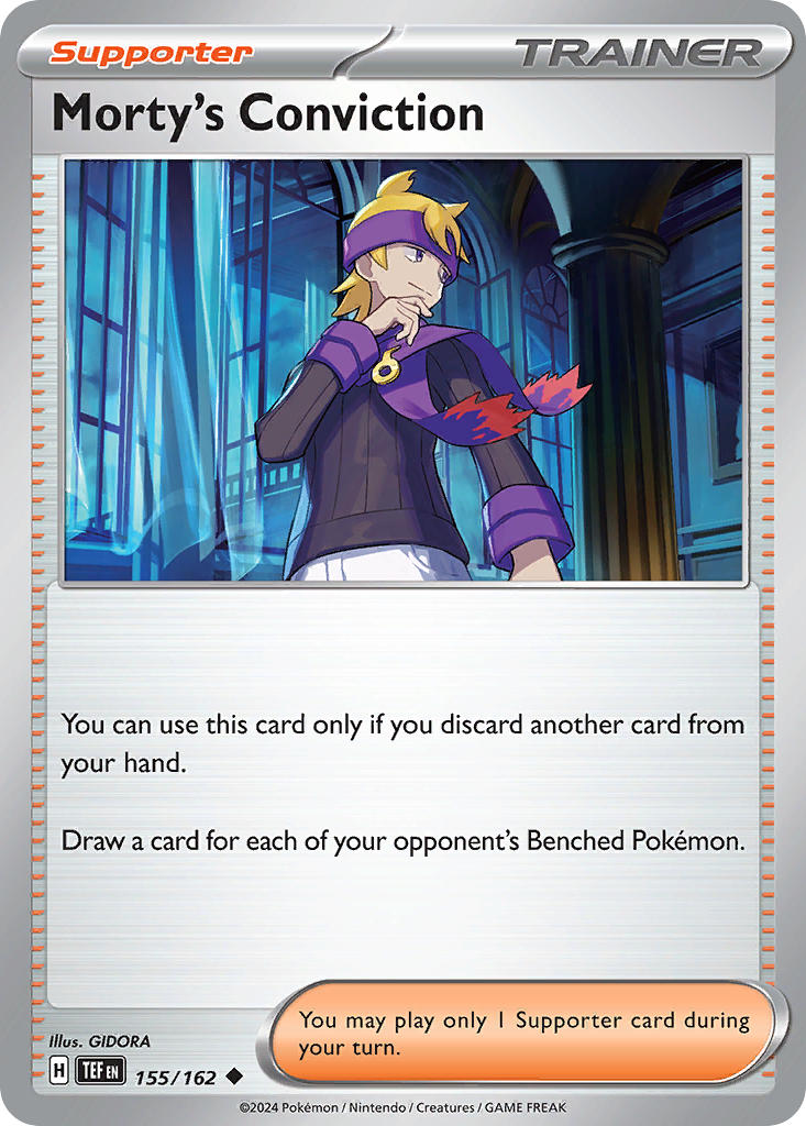 Morty's Conviction⁣ - Temporal Forces⁣ (Uncommon)⁣ [155]