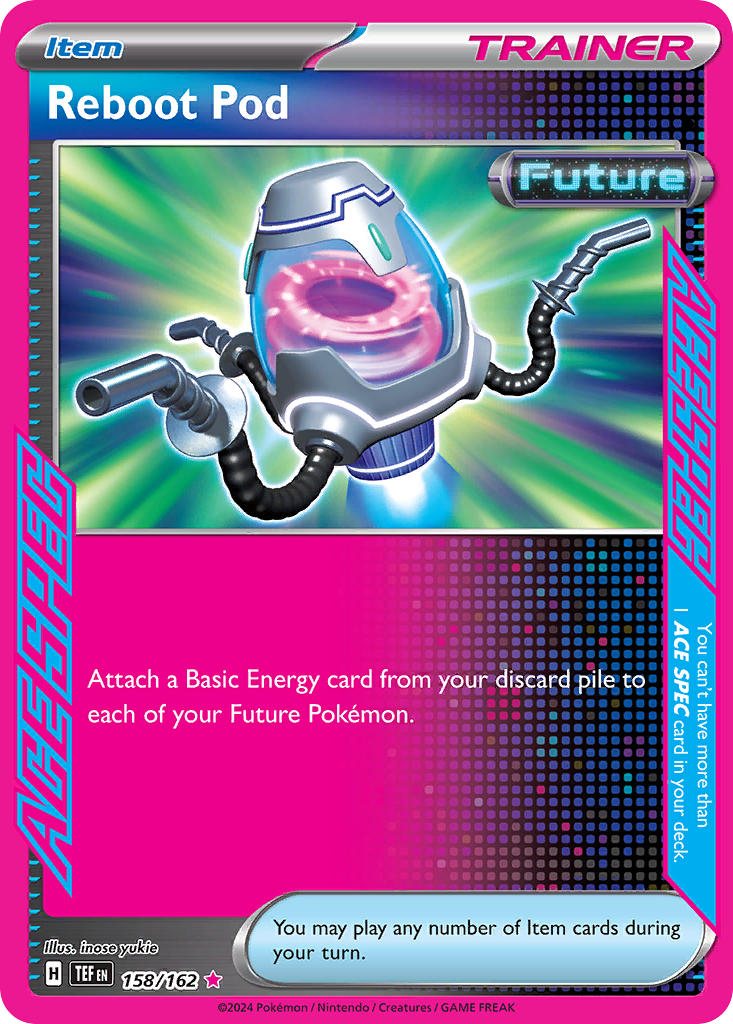 Reboot Pod⁣ - Temporal Forces⁣ (ACE Rare)⁣ [158] English / Near Mint / Normal