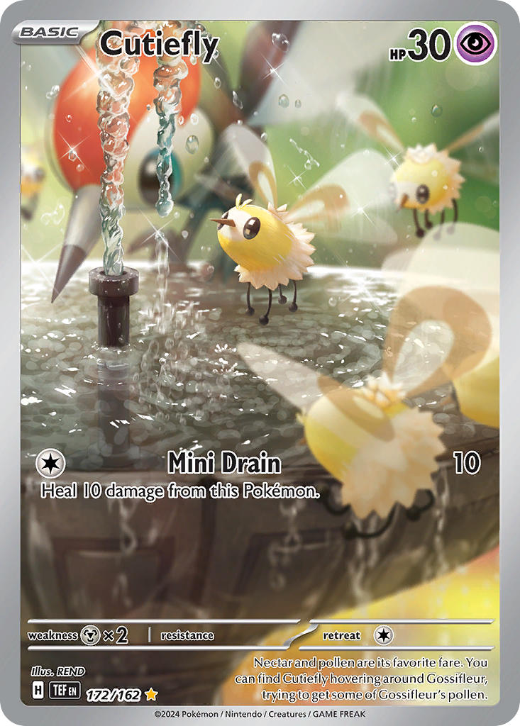 Cutiefly⁣ - Temporal Forces⁣ (Illustration Rare)⁣ [172] English / Near Mint / Normal