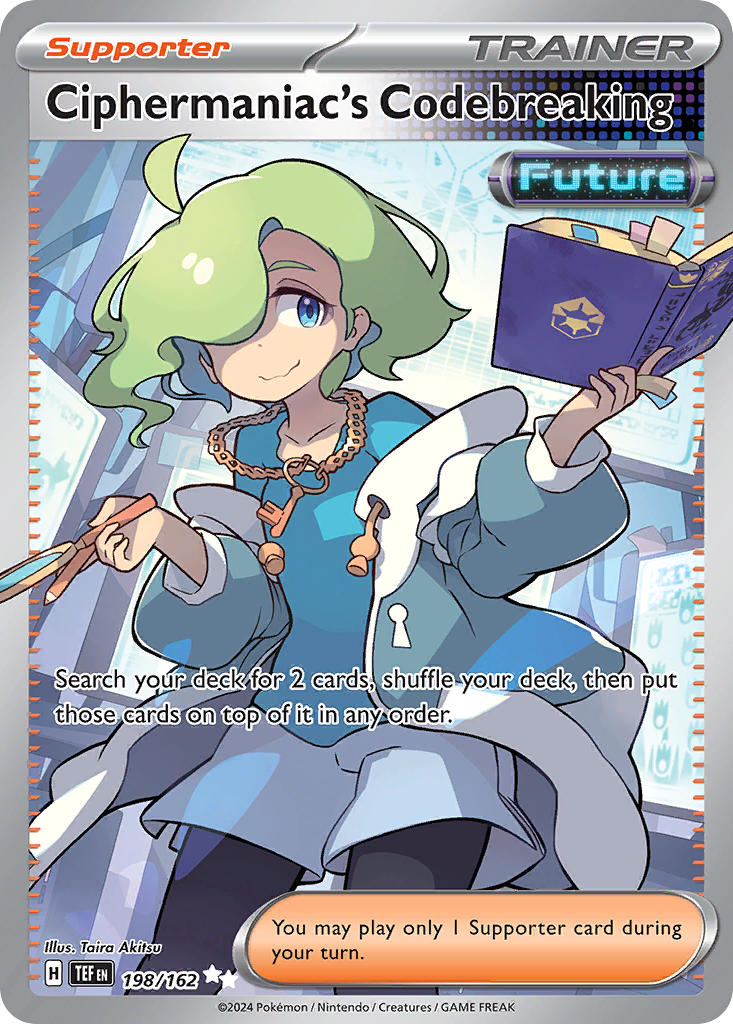 Ciphermaniac's Codebreaking⁣ - Temporal Forces⁣ (Ultra Rare)⁣ [198] English / Near Mint / Normal