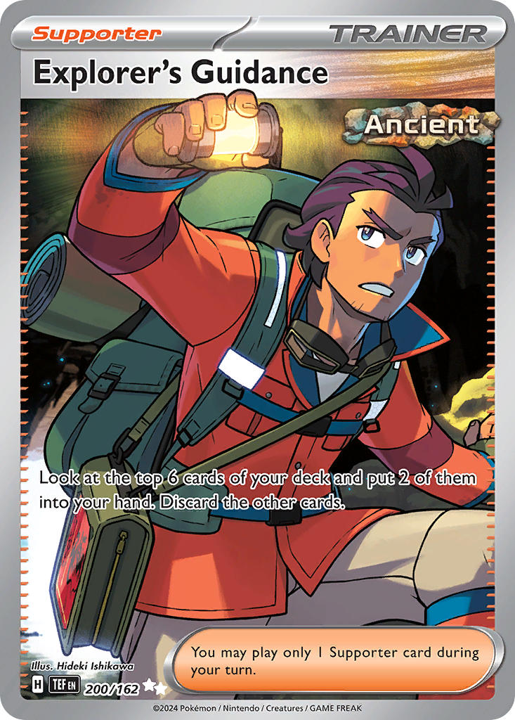 Explorer's Guidance⁣ - Temporal Forces⁣ (Ultra Rare)⁣ [200] English / Near Mint / Normal
