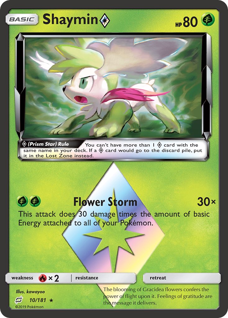 Shaymin ◇ - Team Up (Holo Rare) [10] Kortspil