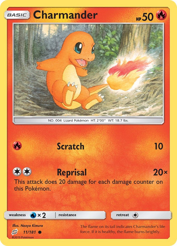 Charmander - Team Up (Common) [11] Kortspil