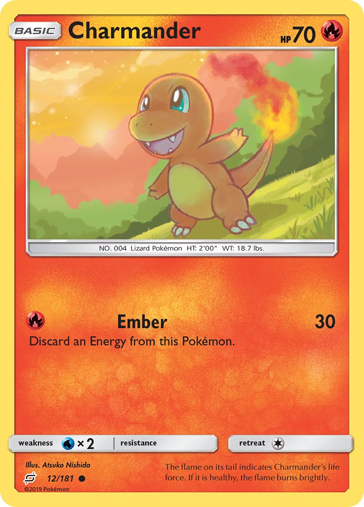 Charmander - Team Up (Common) [12] Kortspil