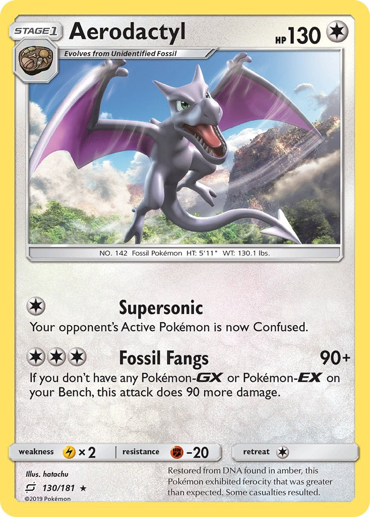 Aerodactyl⁣ - Team Up⁣ (Rare)⁣ [130] English / Near Mint / Normal