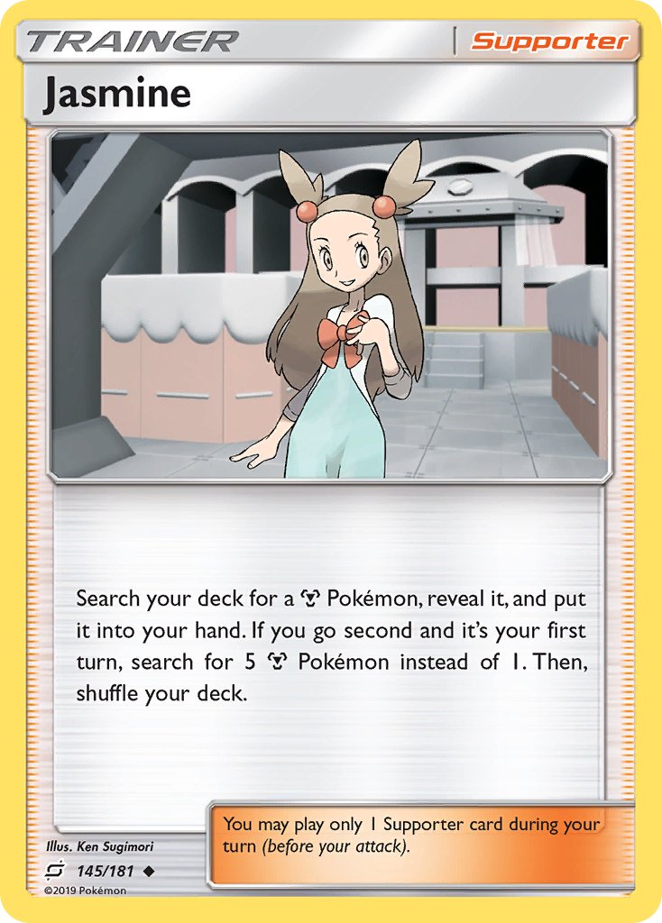 Jasmine⁣ - Team Up⁣ (Uncommon)⁣ [145] English / Excellent / Normal