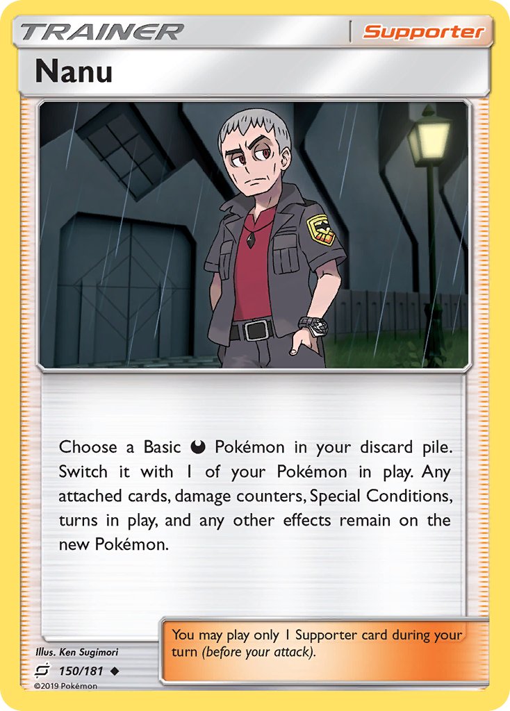 Nanu⁣ - Team Up⁣ (Uncommon)⁣ [150] English / Near Mint / Reverse-Holo Normal