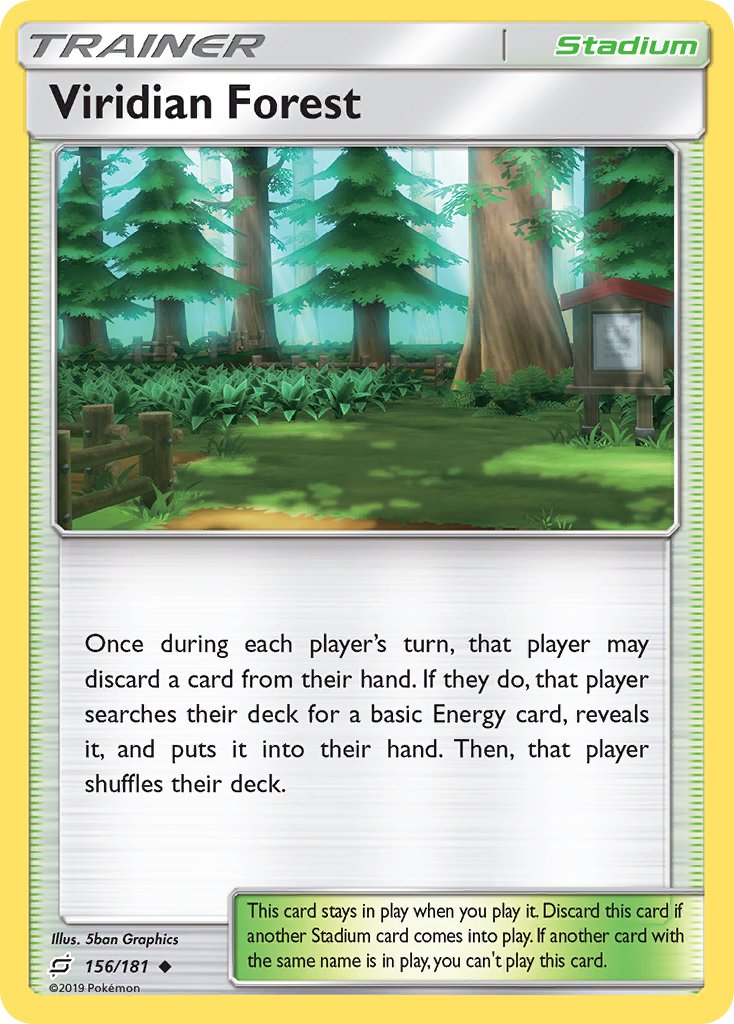 Viridian Forest⁣ - Team Up⁣ (Uncommon)⁣ [156]