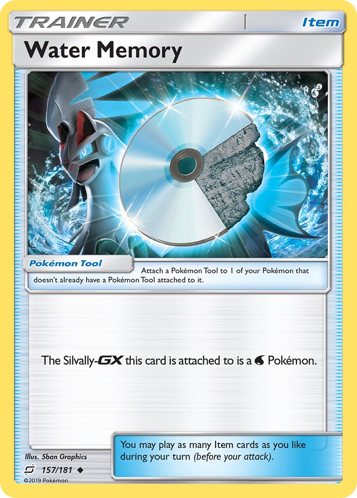 Water Memory⁣ - Team Up⁣ (Uncommon)⁣ [157]