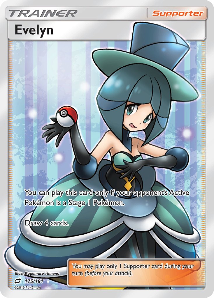 Evelyn⁣ - Team Up⁣ (Ultra Rare)⁣ [175] English / Near Mint / Normal