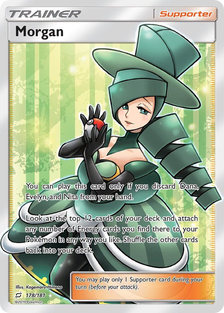 Morgan⁣ - Team Up⁣ (Ultra Rare)⁣ [178] English / Near Mint / Normal
