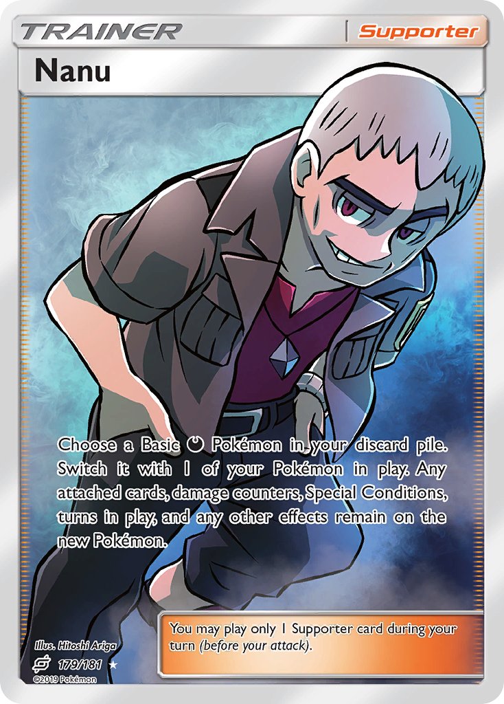 Nanu⁣ - Team Up⁣ (Ultra Rare)⁣ [179] English / Near Mint / Normal