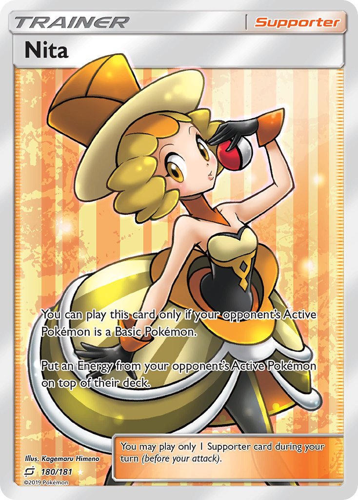 Nita⁣ - Team Up⁣ (Ultra Rare)⁣ [180] English / Near Mint / Normal