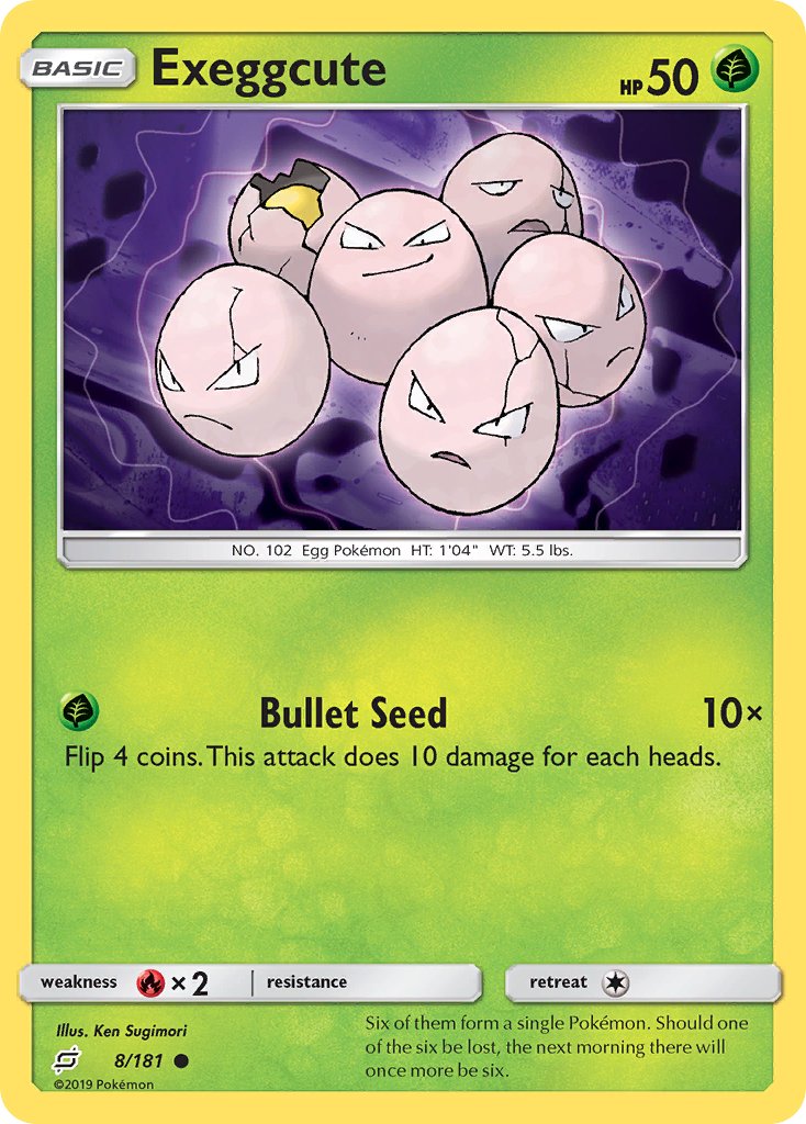 Exeggcute - Team Up (Common) [8] Kortspil