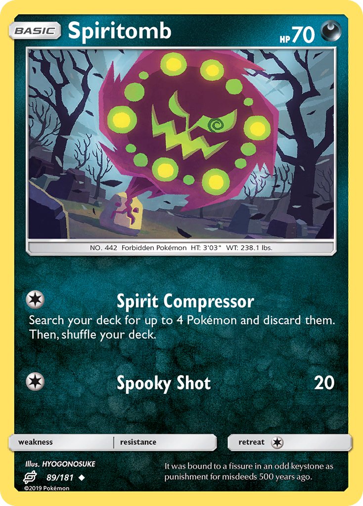 Spiritomb⁣ - Team Up⁣ (Uncommon)⁣ [89]