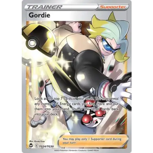 (TG24/TG30) Gordie - Full Art Enkeltkort Silver Tempest