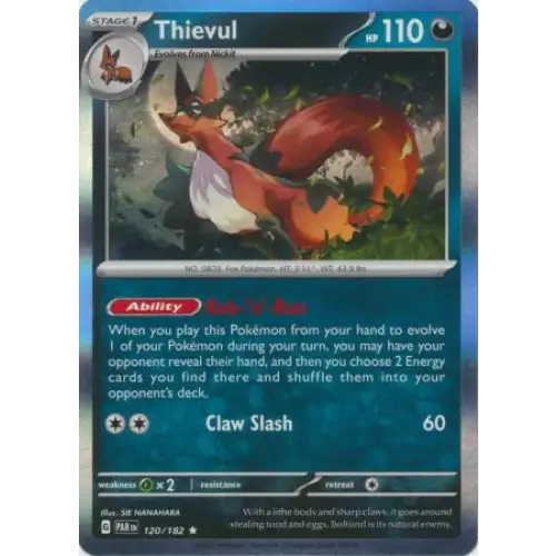 Thievul - Holo - 120/182 - Enkeltkort