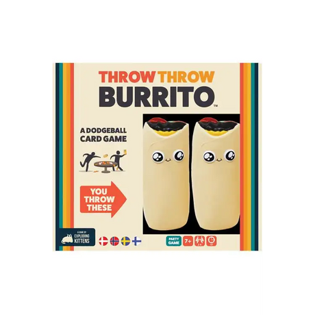 Throw Throw Burrito Brætspil (Dansk)