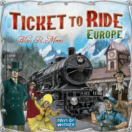 Ticket to Ride Europe, Brætspil (Dansk)