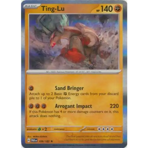 Ting-Lu - Holo - 109/182 - Enkeltkort