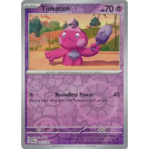 Tinkatink - Reverse - 083/182 - Enkeltkort