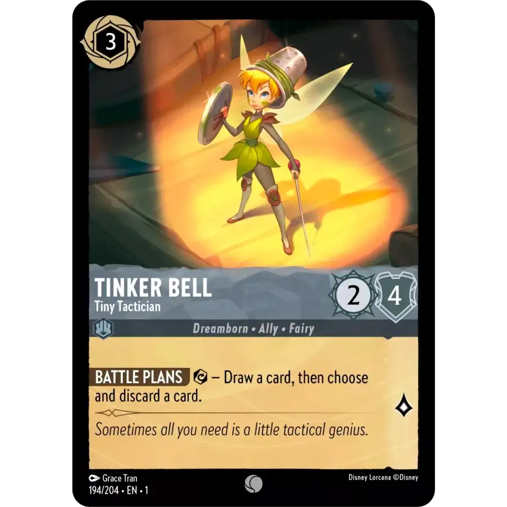 Tinker Bell - Tiny Tactician (Common) - 194/204 - Disney