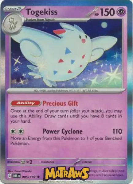 Togekiss - Holo 085/197 Enkeltkort