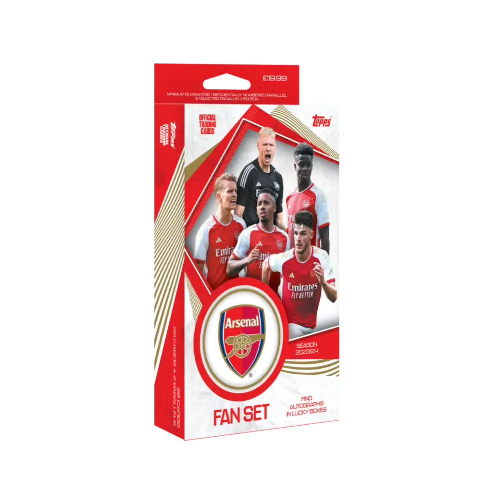 Topps: Arsenal 2023/24 - Fan Set - Samlekort