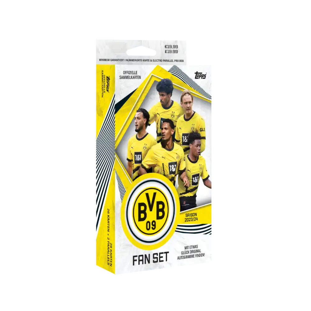 Topps: BVB Dortmund 2023/24 - Fan Set - Samlekort