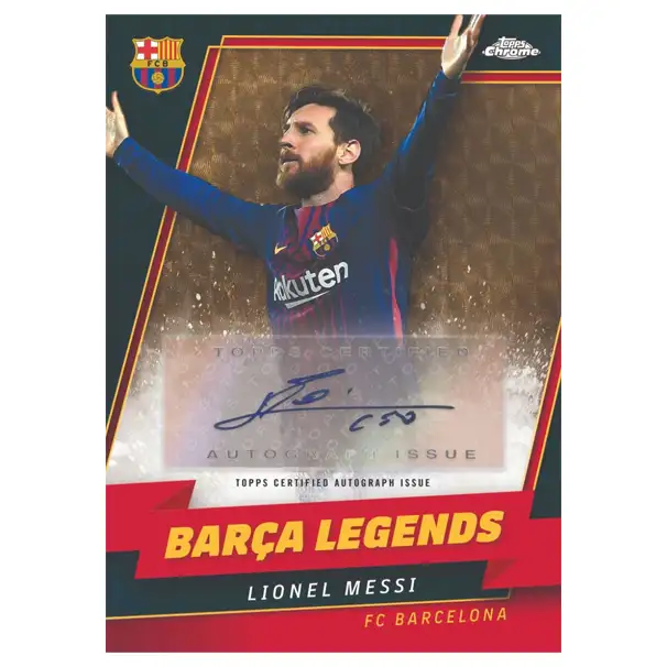 Topps Chrome: Fodboldkort - FC Barcelona 2022/23 - Hobby